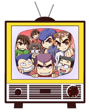Kunio kun fan art logo