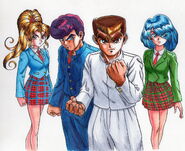Official art from Shin Nekketsu Kōha: Kunio-tachi no Banka