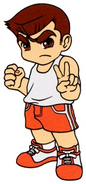 Official art from Kunio-kun Nekketsu Collection 1