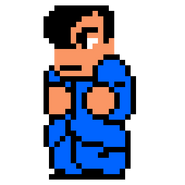 Saotome's sprite in River City: Rival Showdown