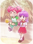 MOMO ZONEとはせべさん by dogiokun.png (313 KB) "MOMO ZONEとはせべさん" by dogiokun