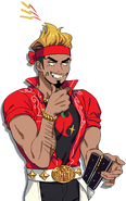 Primo's dialog portrait in River City Girls 2