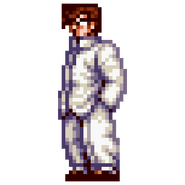 Kunio's sprite in River City Renegade