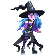 Blaire's sprite in River City Girls 2