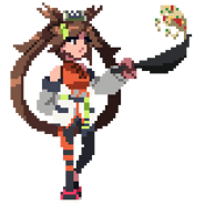 Jam's sprite in River City Girls 2