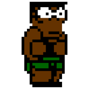 Warioba's sprite in River City Melee Mach!!