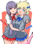 RCG - Hasebe and Mami.jpg (234 KB) Hasebe and Mami by pinpin hair