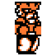 Toraji's sprite in Nekketsu Fighting Legend