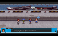 Kyōko, Miyuki, Miho, and Misako in River City Melee: Battle Royal Special