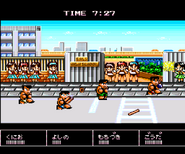 Kunio in the PC Engine version of Downtown Nekketsu March: Super-Awesome Field Day!