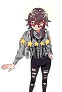 Miho's Independence Day outfit in River City Girls 2