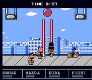 Maeda in Downtown Nekketsu March Super-Awesome Field Day!