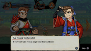 Kobayashi in River City Saga: Three Kingdoms Next