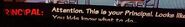 An example of the "İ" replacement glitch on the character name in the dialogue box. Note how both "I"s of "PRINCIPAL" are replaced with "İ".