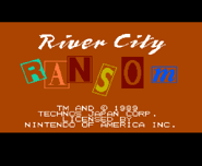 Rcr title.png (8 KB) River City Ransom title screen.