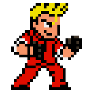 Kobayashi's sprite in CODE SHIFTER