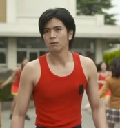 Kōji in the Nekketsu Kōha Kunio-kun TV Series
