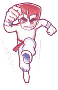 Official art from Nekketsu Fighting Legend