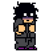 Makoto's sprite in River City: Rival Showdown
