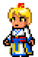 Mami's sprite in River City Saga: Three Kingdoms