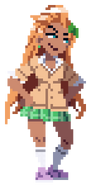 Kuniko's sprite in River City Girls 2