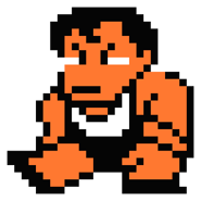 Ichijō's sprite in Surprise! Nekketsu New Records! The Distant Gold Medal