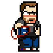 Adam's sprite in River City Ransom: Underground