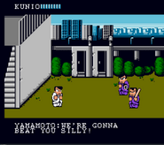 Yamamoto and Kamijō in Downtown Nekketsu Story