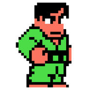 Gōda's judo sprite in Surprise! Nekketsu New Records! The Distant Gold Medal