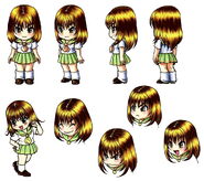 Official art from Downtown Nekketsu Monogatari EX