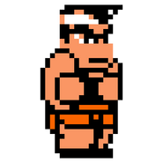 Midō's sprite in River City Melee Mach!!