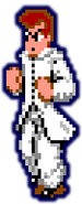 Hiroshi's sprite in the Arcade version of Nekketsu Renegade Kunio-kun