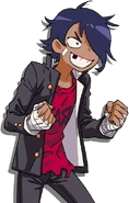 Naritaka's dialog portrait in River City Girls.