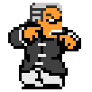 Lee's sprite in River City: Tokyo Rumble