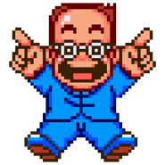 Sonokawa's sprite in Kunio's Oden