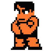 Gōda's sprite in Surprise! Nekketsu New Records! The Distant Gold Medal