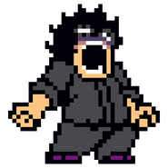 Makoto's sprite in River City: Rival Showdown