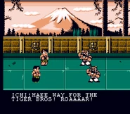 Toraichi and Toraji in Nekketsu Fighting Legend