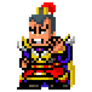 Yamamoto's sprite in River City Saga: Three Kingdoms