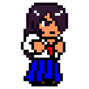 Kumiko All Star Special.png (4 KB) Kumiko's sprite in River City Super Sports Challenge ~All Stars Special~