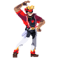 Primo's sprite in River City Girls 2