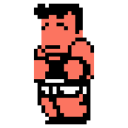 Toyoichi's sprite in Nekketsu Fighting Legend