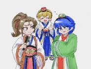 115123865 p23 master1200.jpg (661 KB) Misako, Kyoko and Mami Sangokushi by パワフルマッスル