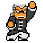 Lee's sprite in River City: Tokyo Rumble