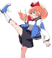 RCG - Kyoko 13.jpg (309 KB) "KYAH!" by Ixy (Pixiv ID: 4935)