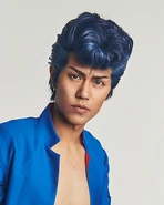 Riki ranto enbu.jpg (44 KB) Riki in Nekketsu Kōha Kunio-kun: Rantō Enbu-hen