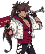 Sol's unused dialog portrait in River City Girls 2