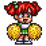 Momozono's sprite in Downtown River City Baseball Story ~Play Ball, Kunio!~