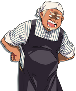 Chef's dialog portrait in River City Girls