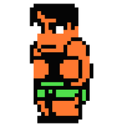 Gōda's sprite in Downtown Nekketsu March Super-Awesome Field Day!